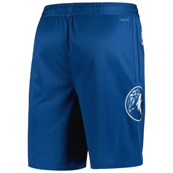 Nike Minnesota Timberwolves Shorts City Edition 23/24 Swingman Blau Für Herren
