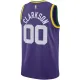 Jordan Nike Utah Jazz Clarkson Trikot Classic Edition 23/24 Swingman Lila Für Herren